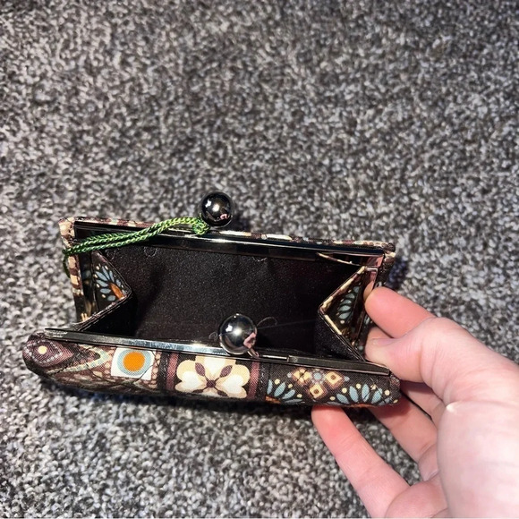Vera Bradley Small Kisslock Wallet Canyon NWT - Picture 4 of 7
